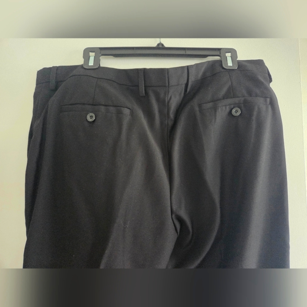 Black Dress Pants Alberto Cardinali Size 36/30 - Picture 4 of 8